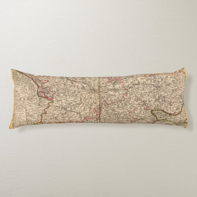 Roman roads and churches body cushion (Front)