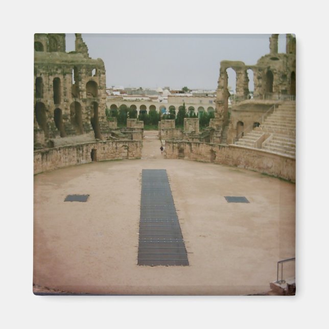 Roman ruins Tunisia Magnet (Front)