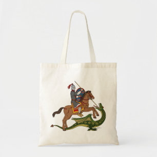 Roman Saint George and the Dragon Tote Bag