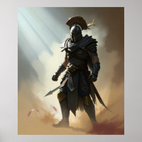 Roman Spartan Warrior, Dark Armour