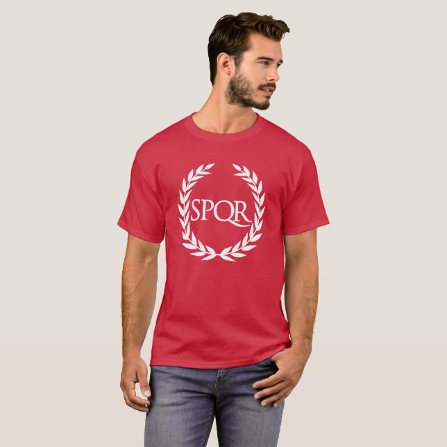 Roman SPQR T-shirt (Front Full)
