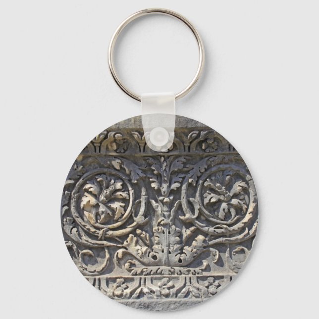 Roman stone key ring (Front)
