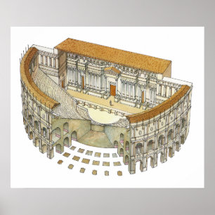 Roman Theatre Poster