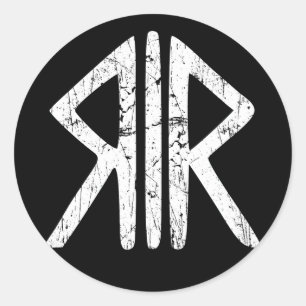 Roman Way Gods religion symbol ancient antiquity g Classic Round Sticker