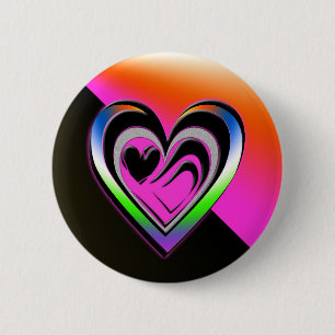 Romance 6 Cm Round Badge