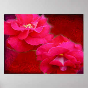 Romance and Red Roses Poster