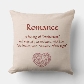 Romance Cream Reversible Decorative Pillow