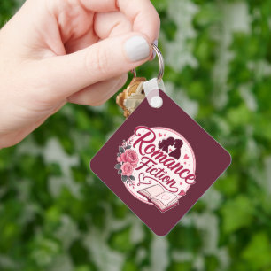 Romance Fiction Lover Key Ring