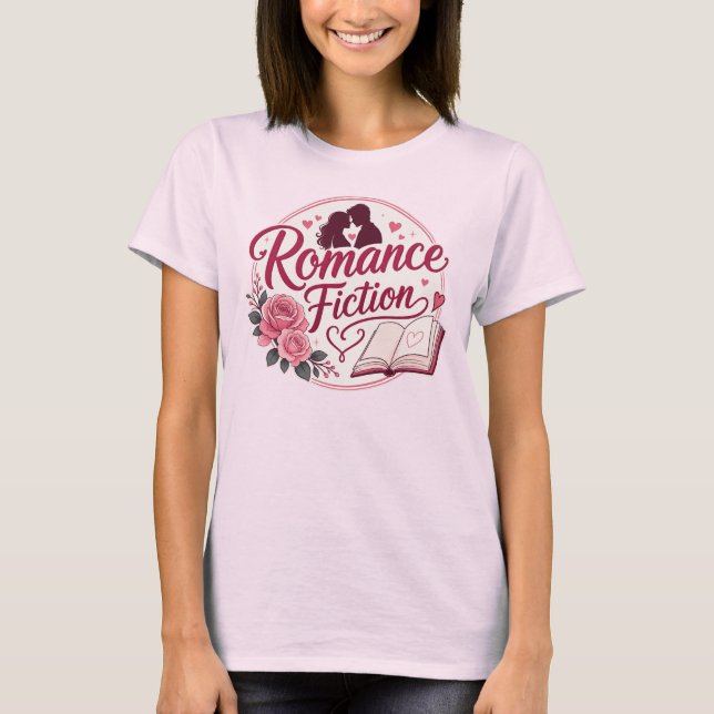 Romance Fiction Lover T-Shirt (Front)