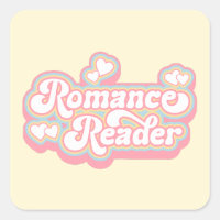 Romance Reader Pastel Retro Book Lover Quote