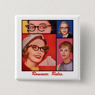 Romance. Rules. 15 Cm Square Badge