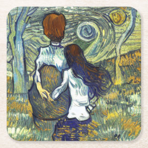 ROMANCE SQUARE PAPER COASTER