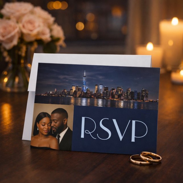 Romance, Style, and Magic of New York City RSVP Invitation (Creator Uploaded)