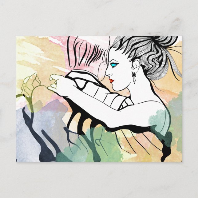 Romance Tango Postcard (Front)