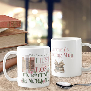 Romance Theme Personalised Bookish Theme Coffee Mug