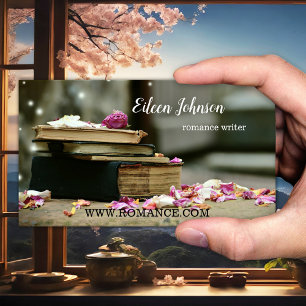 Romance Writer or Author Business Card