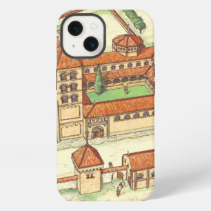 Romanesque Abbey. Model iPhone 13 Case