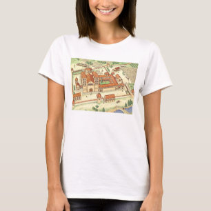 Romanesque Abbey. Model T-Shirt