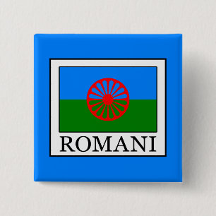 Romani 15 Cm Square Badge