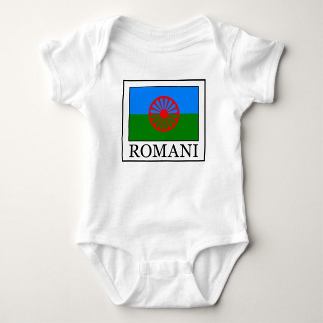Romani Baby Bodysuit (Front)
