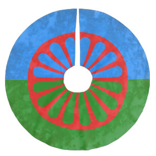 Romani Brushed Polyester Tree Skirt