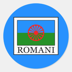 Romani Classic Round Sticker