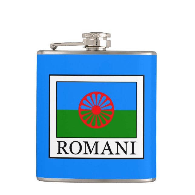 Romani Hip Flask (Front)