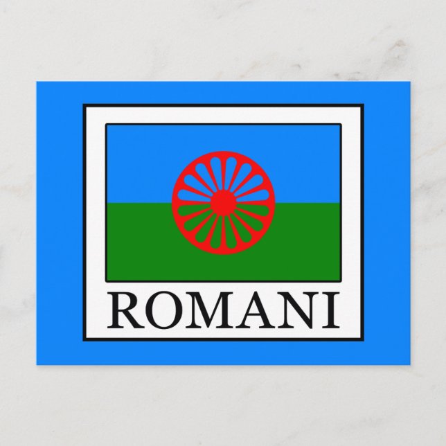 Romani Postcard (Front)