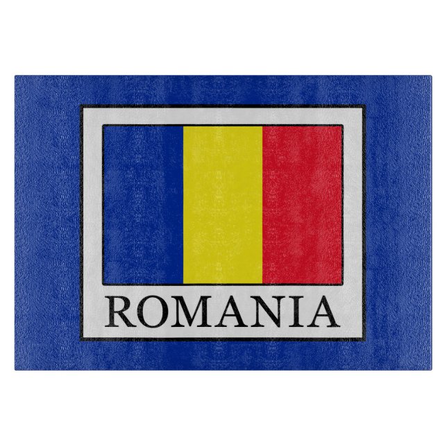 Romania Cutting Board (Front)