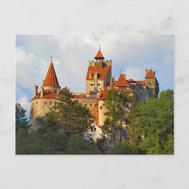 Romania, Dracula's castle, Bran, Transylvannia, Postcard (Front)