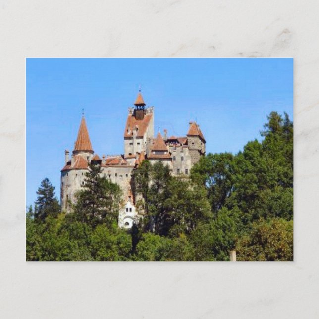 Romania, Dracula's castle, Bran, Transylvannia, Postcard (Front)