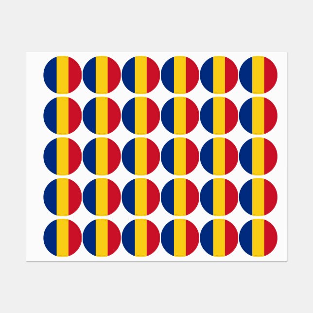 Romania flag (Sheet)