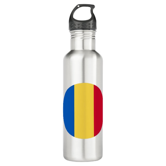 Romania Flag 710 Ml Water Bottle (Front)