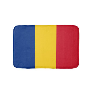 Romania flag bath mat
