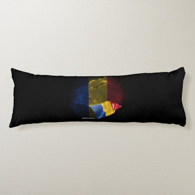 Romania flag body cushion (Front)