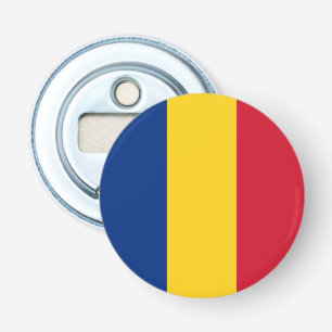 Romania flag bottle opener