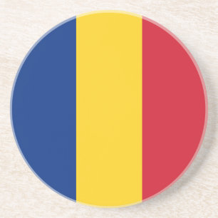 Romania Flag Coaster