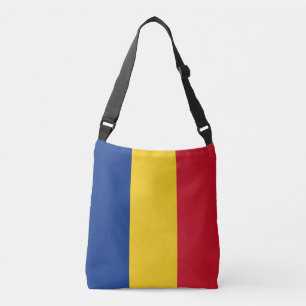 Romania Flag Crossbody Bag