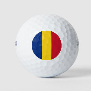 Romania flag golf balls