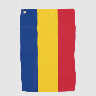 Romania Flag Golf Towel
