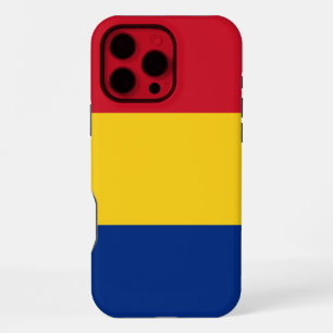 Romania Flag iPhone 16 Pro Max Case