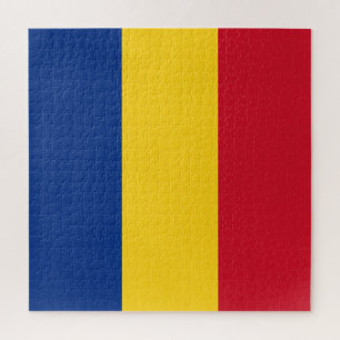 Romania Flag Jigsaw Puzzle