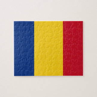Romania Flag Jigsaw Puzzle