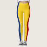 Romania Flag Leggings<br><div class="desc">Patriotic flag of Romania.</div>
