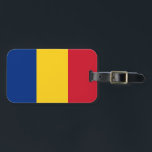 Romania Flag Luggage Tag<br><div class="desc">Romania Flag</div>