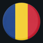 Romania Flag Magnet<br><div class="desc">Search "wowsmiley" for more products like this one.</div>