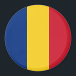 Romania Flag Magnet<br><div class="desc">Search "wowsmiley" for more products like this one.</div>