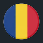 Romania Flag Magnet<br><div class="desc">Patriotic flag of Romania.</div>