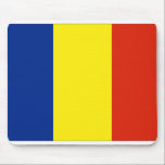 Romania flag mouse pad<br><div class="desc">Flag of Romania</div>