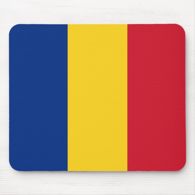 Romania Flag Mouse Pad (Front)
